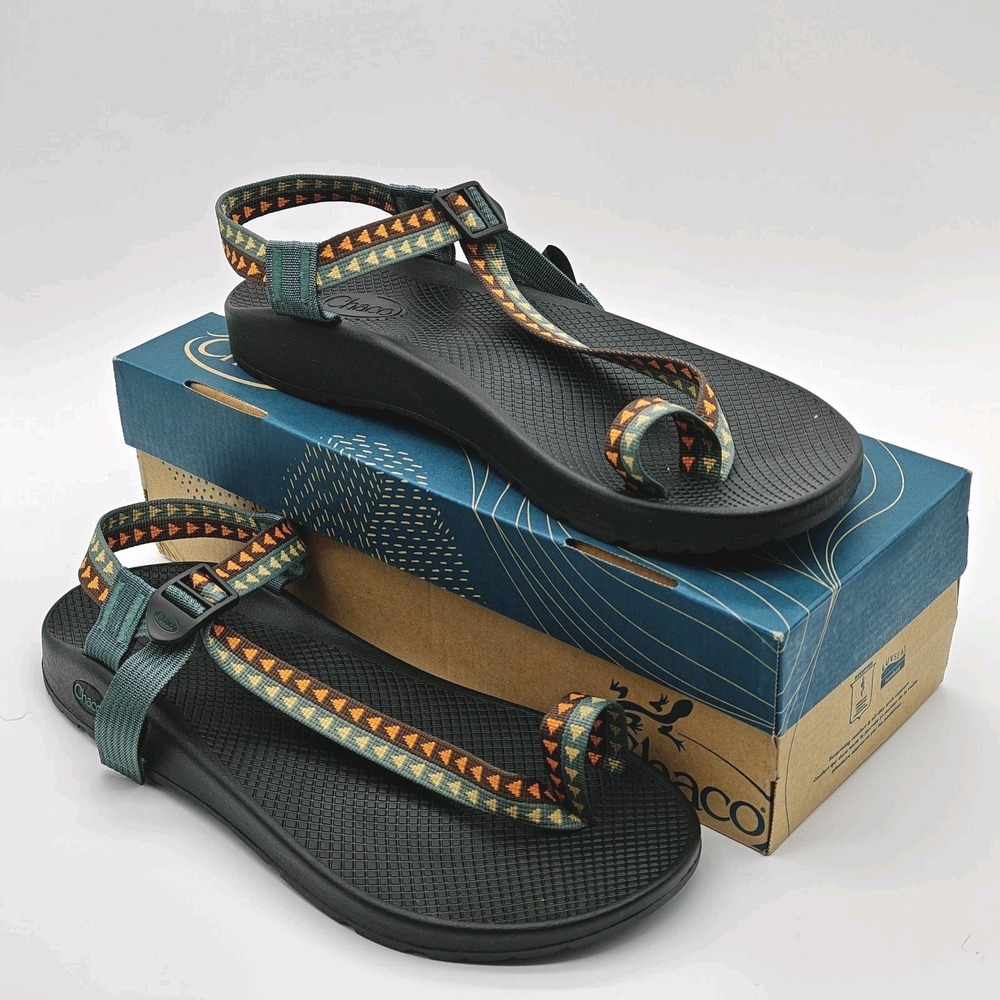 Chaco Bodhi Wedge Sandal Dark Forest Men's Size 13 Adjustable Strap New In Box